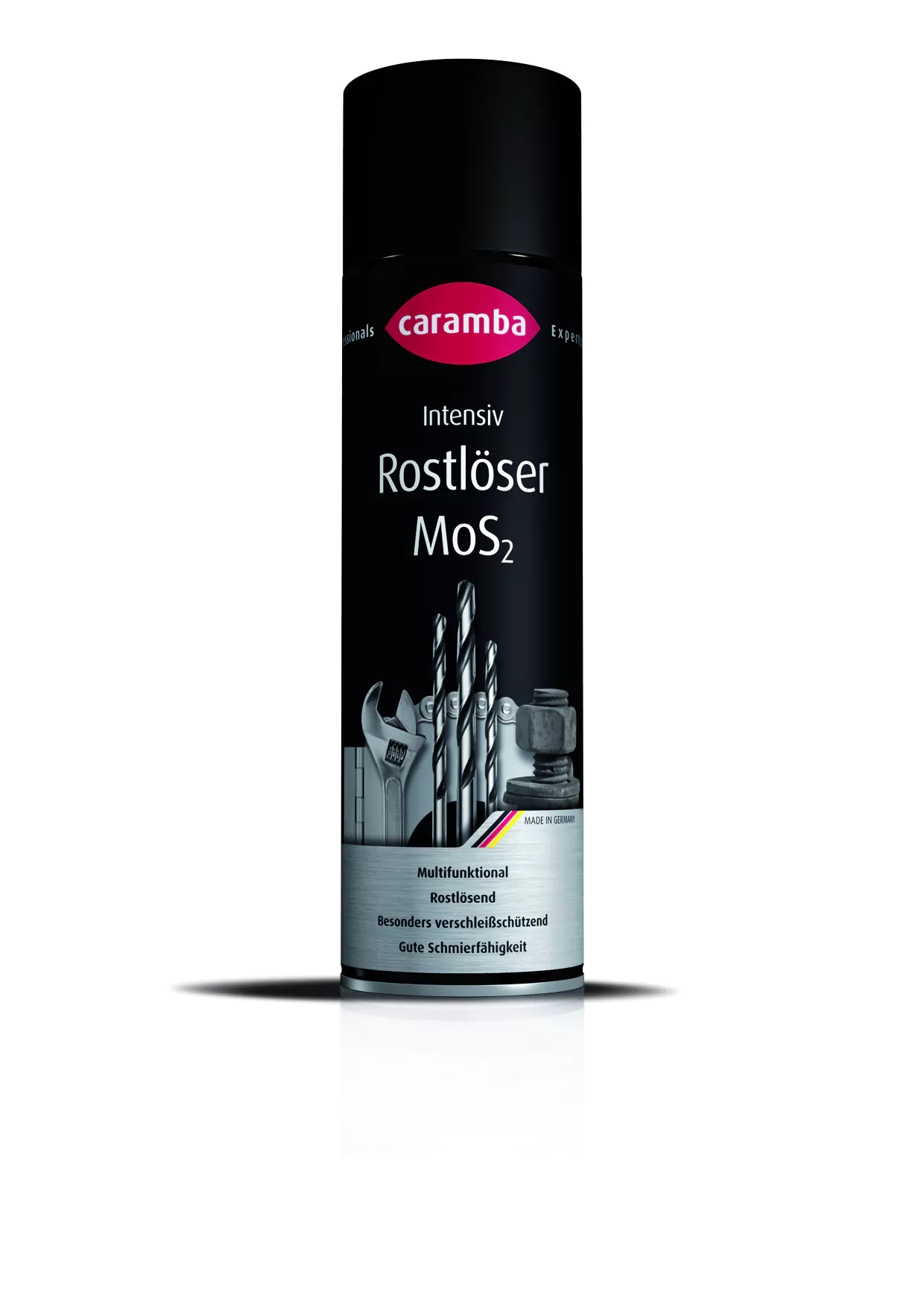 Caramba Intensiv Rostlöser MoS2 Spray zur effektiven Rostlösung und dauerhaften Schmierung