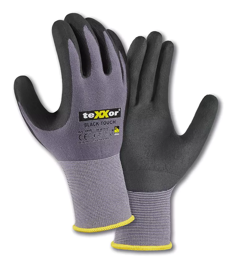 Nylon Strickhandschuh 2450 Black Touch