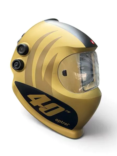 Optrel Sphere X CLT Limited Edition Gold Automatikschweißhelm Jubiläumsedition.